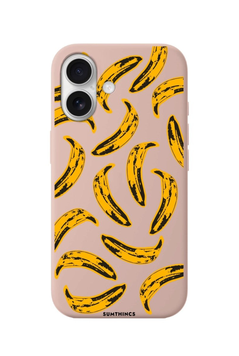 iPhone 16 Bananas Premium Telefon Kılıfı Bej - SUMTHINCS