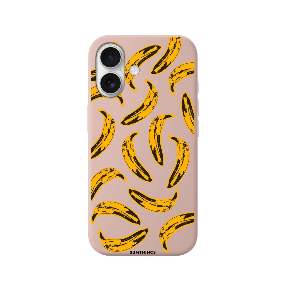 iPhone 16 Bananas Premium Telefon Kılıfı Bej - SUMTHINCS