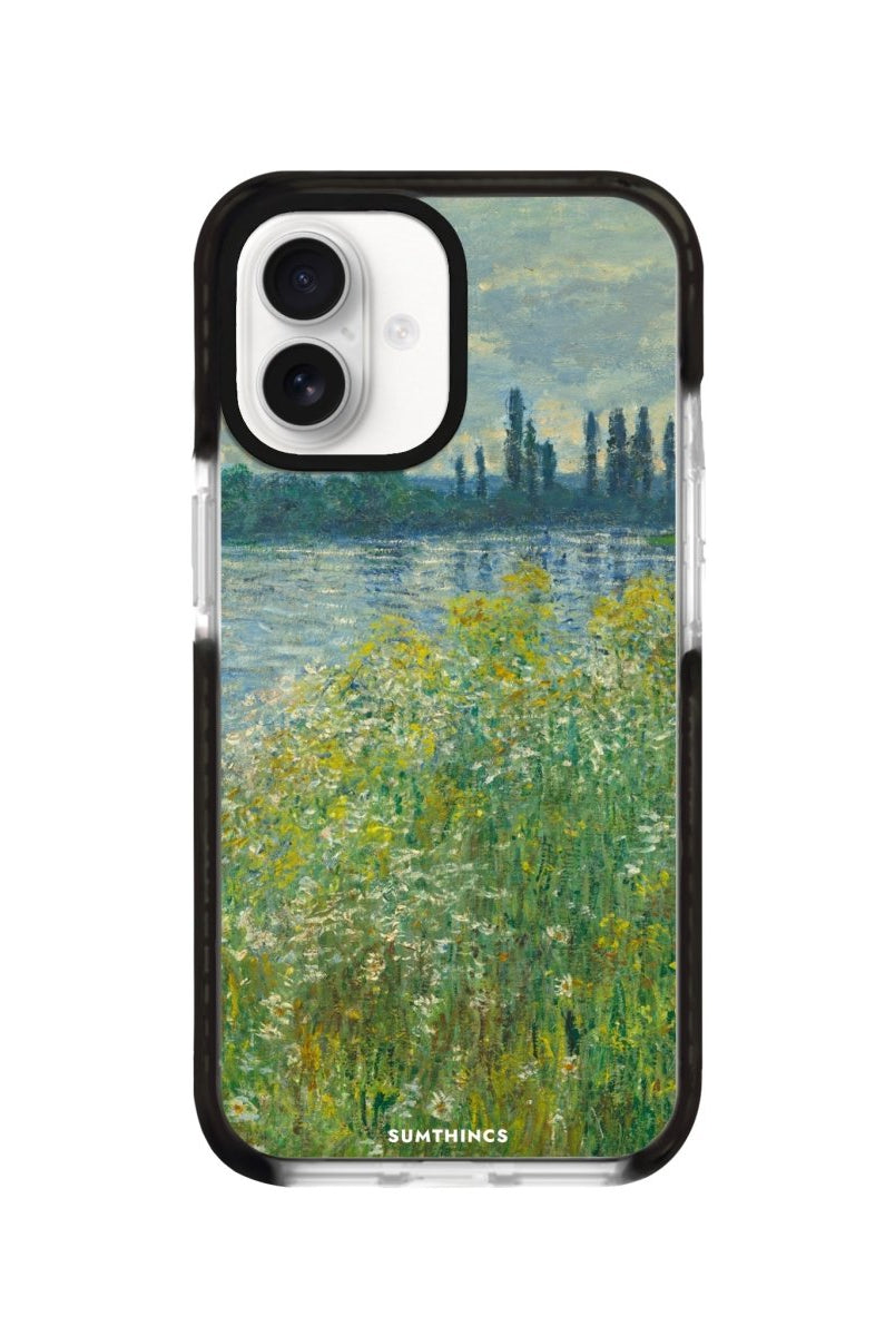 iPhone 16 Banks of the Seine Procase Şeffaf Telefon Kılıfı Siyah Şeffaf - SUMTHINCS