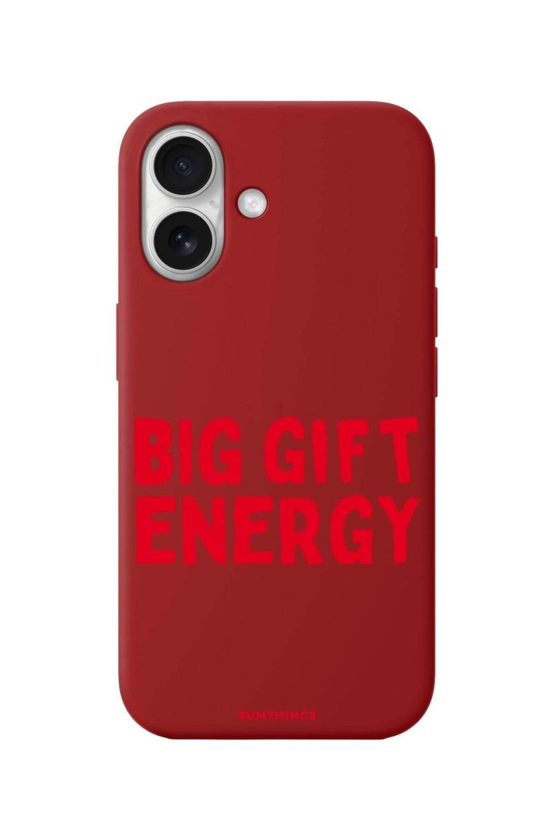 iPhone 16 Big Gift Energy Premium Telefon Kılıfı Kırmızı - SUMTHINCS