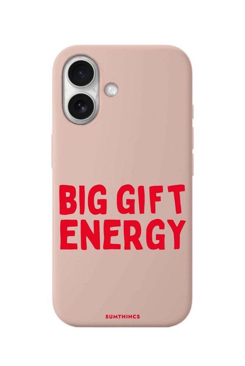 iPhone 16 Big Gift Energy Premium Telefon Kılıfı Bej - SUMTHINCS