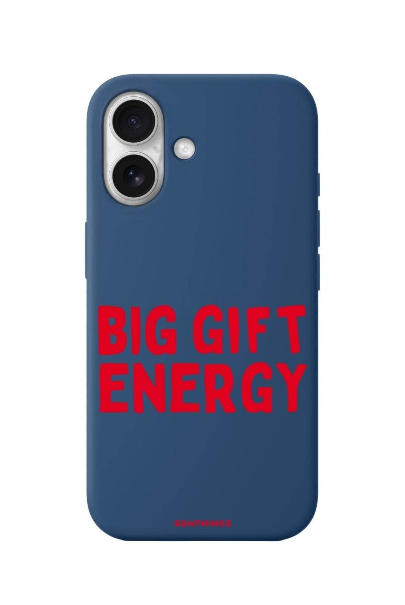 iPhone 16 Big Gift Energy Premium Telefon Kılıfı Pasifik Mavi - SUMTHINCS