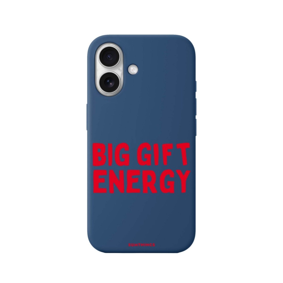 iPhone 16 Big Gift Energy Premium Telefon Kılıfı Pasifik Mavi - SUMTHINCS
