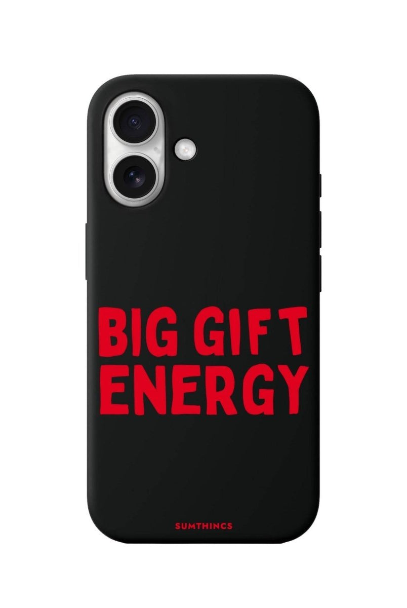 iPhone 16 Big Gift Energy Premium Telefon Kılıfı Siyah - SUMTHINCS