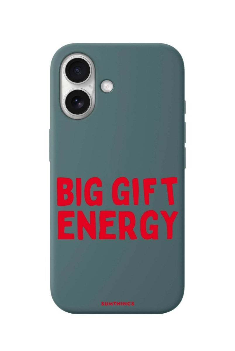 iPhone 16 Big Gift Energy Premium Telefon Kılıfı Kaktüs Yeşili - SUMTHINCS
