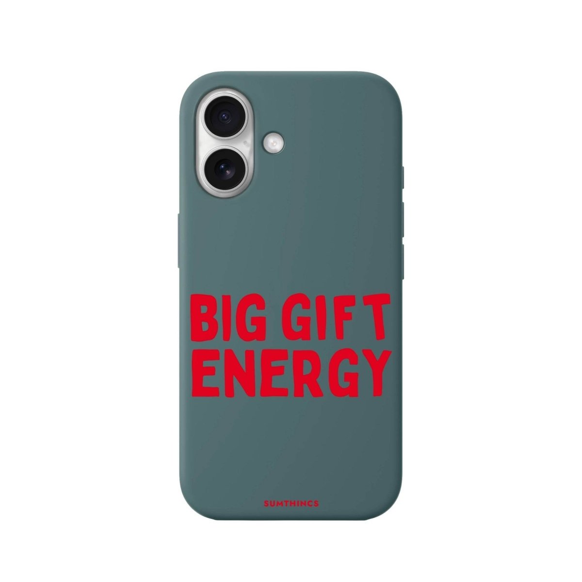 iPhone 16 Big Gift Energy Premium Telefon Kılıfı Kaktüs Yeşili - SUMTHINCS