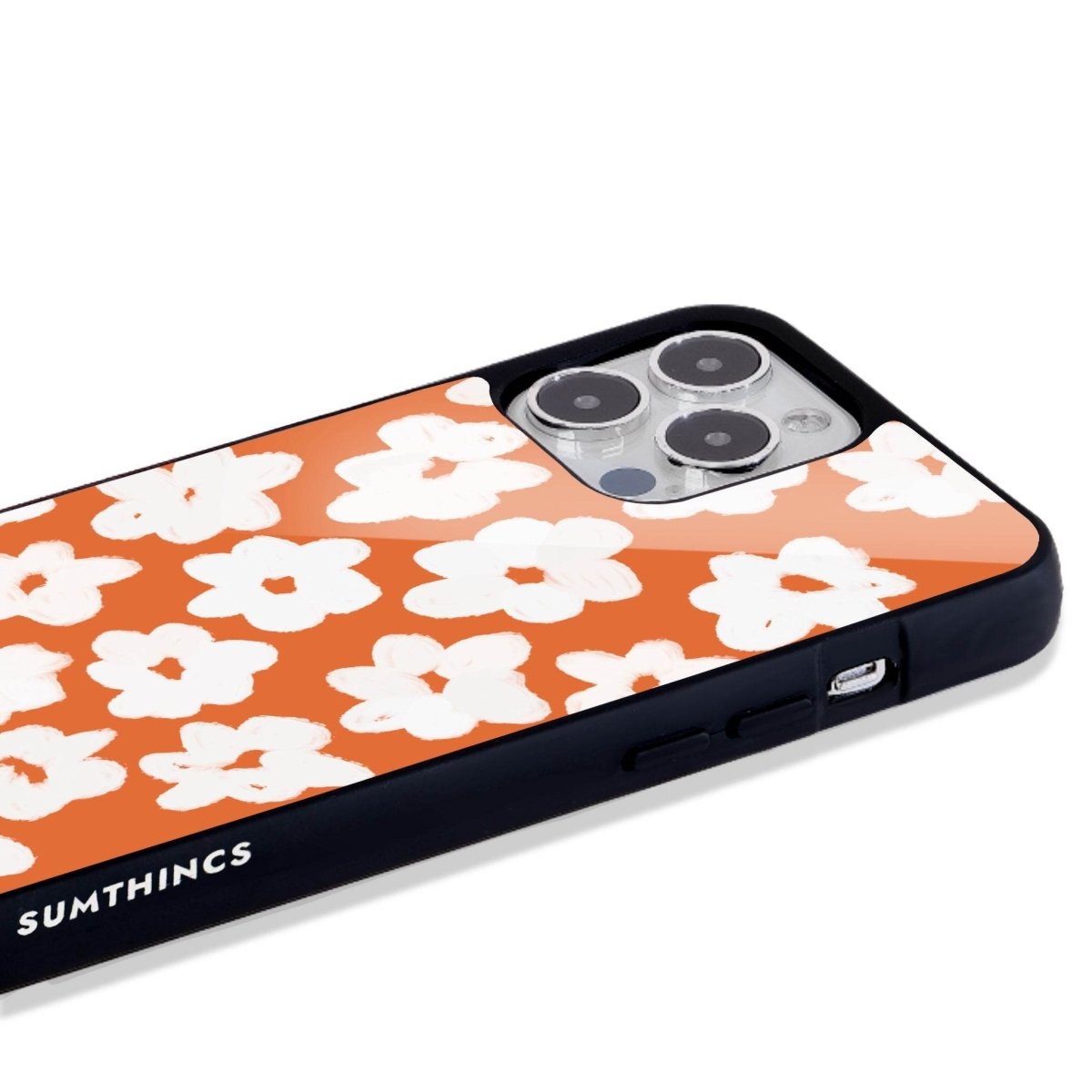 iPhone 16 Blossoms Glossy Cam Telefon Kılıfı - SUMTHINCS