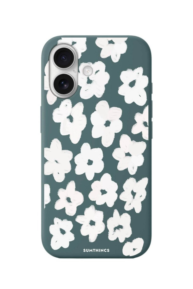 iPhone 16 Blossoms Premium Telefon Kılıfı Kaktüs Yeşili - SUMTHINCS