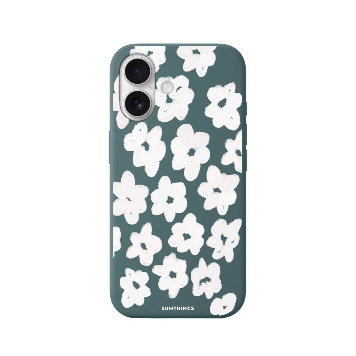 iPhone 16 Blossoms Premium Telefon Kılıfı Kaktüs Yeşili - SUMTHINCS