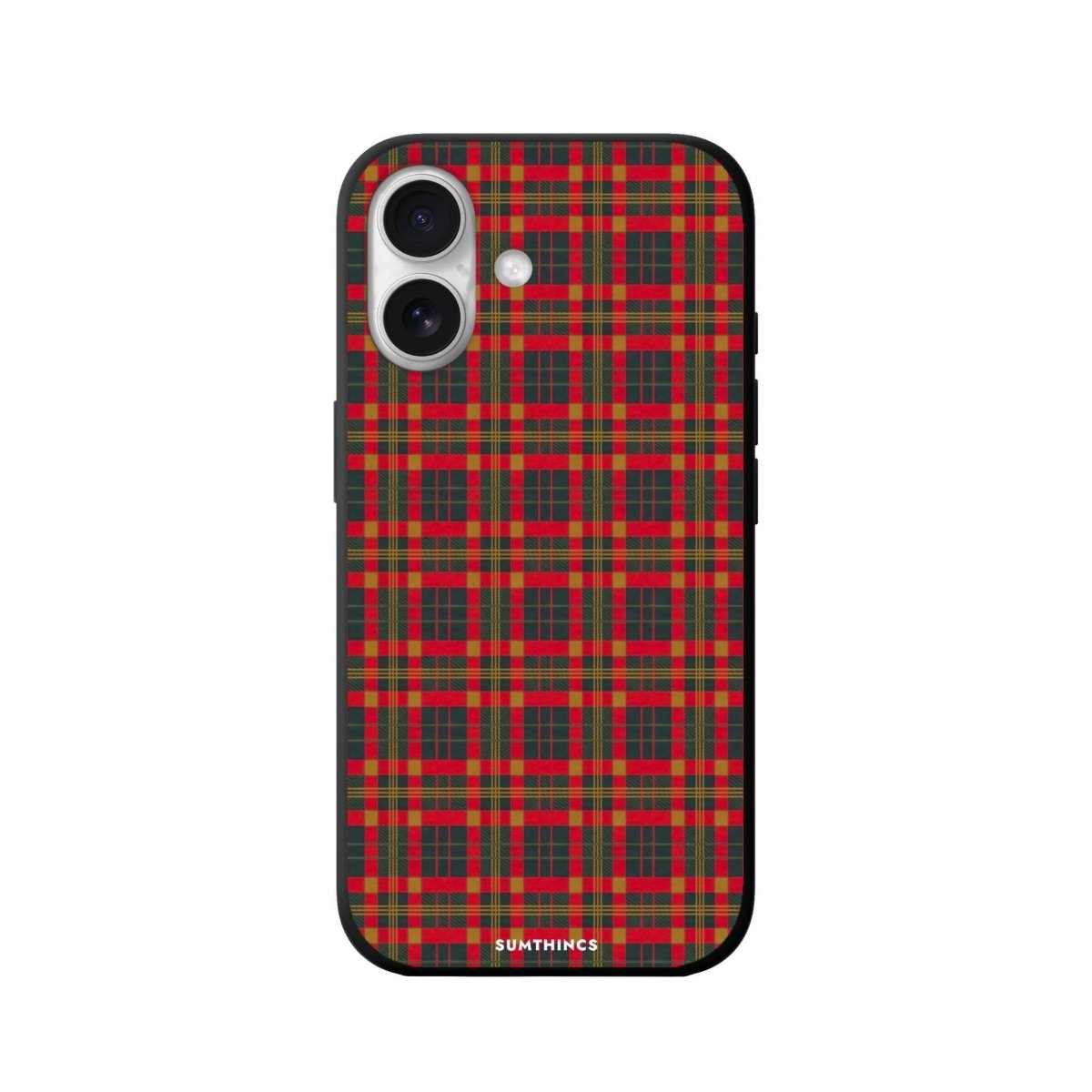 iPhone 16 Christmas Plaid Premium Telefon Kılıfı - SUMTHINCS