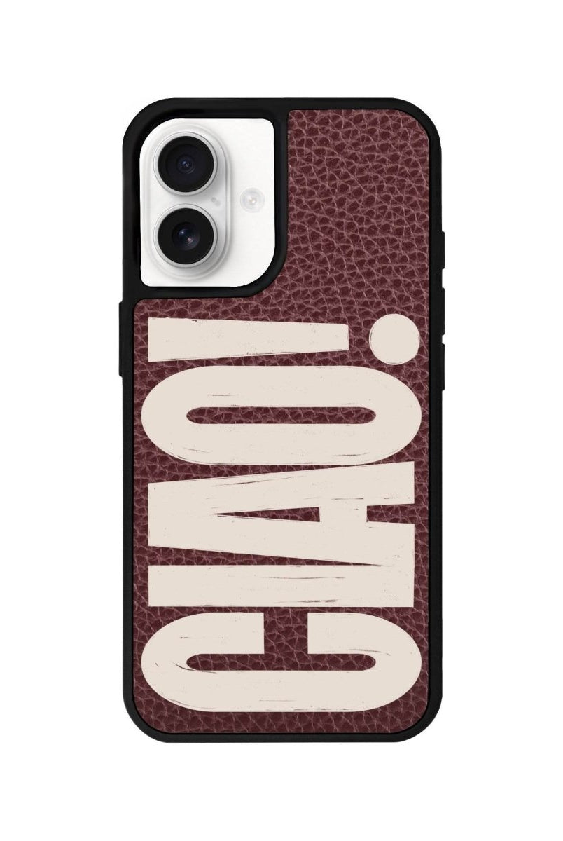 iPhone 16 CIAO! Leather Vegan Deri Telefon Kılıfı - SUMTHINCS