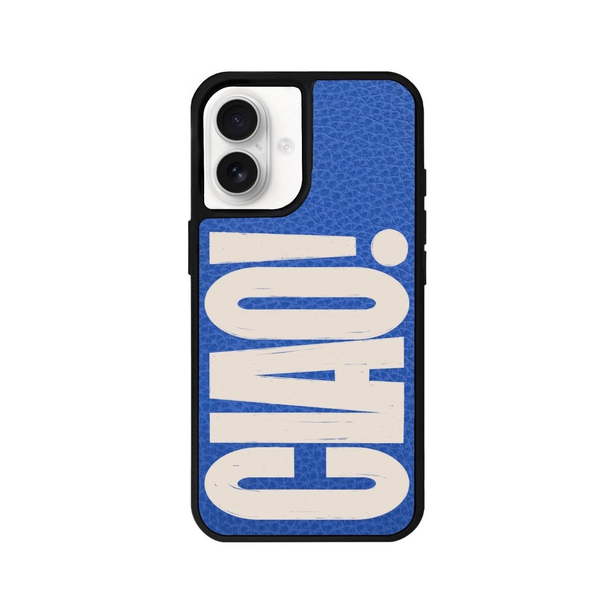 iPhone 16 CIAO! Leather Vegan Deri Telefon Kılıfı Mavi - SUMTHINCS