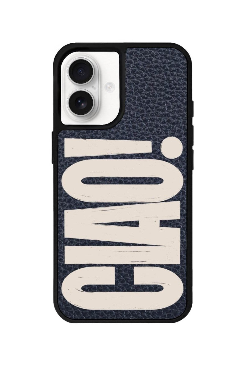 iPhone 16 CIAO! Leather Vegan Deri Telefon Kılıfı Pasifik Mavi - SUMTHINCS