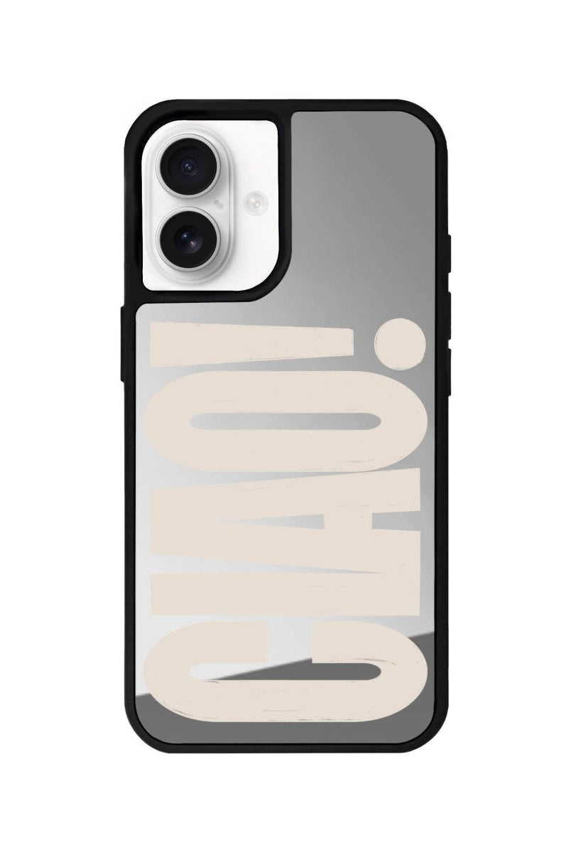 iPhone 16 CIAO! Mirror Aynalı Telefon Kılıfı Gümüş - SUMTHINCS