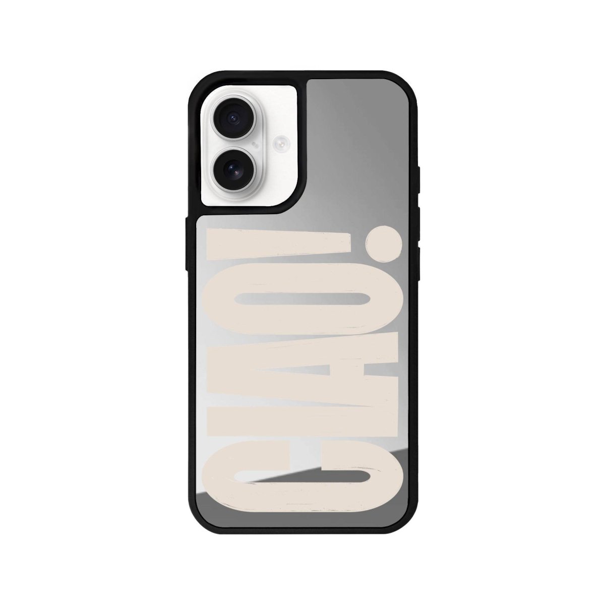 iPhone 16 CIAO! Mirror Aynalı Telefon Kılıfı Gümüş - SUMTHINCS