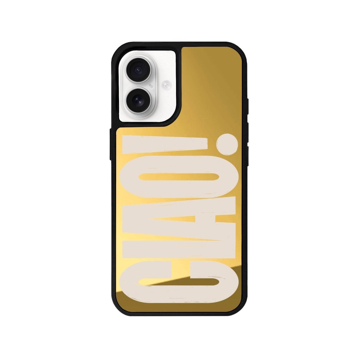 iPhone 16 CIAO! Mirror Aynalı Telefon Kılıfı Altın - SUMTHINCS