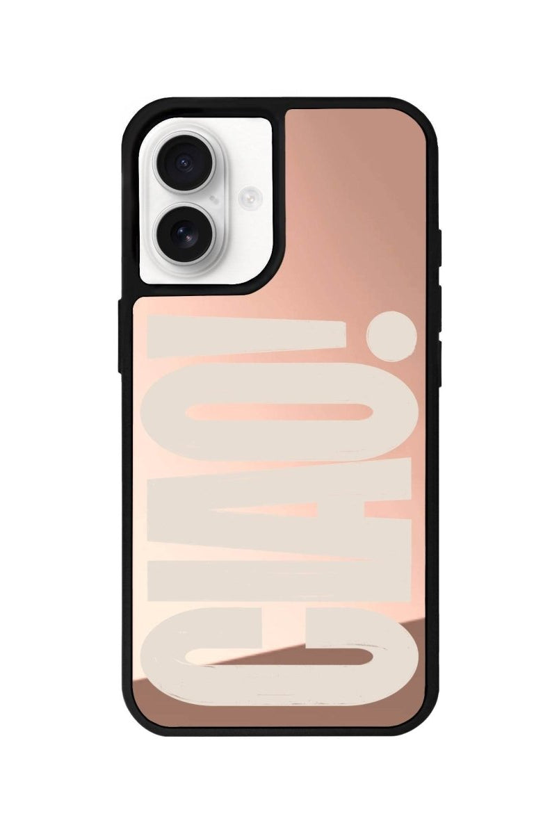 iPhone 16 CIAO! Mirror Aynalı Telefon Kılıfı Metalik Pembe - SUMTHINCS