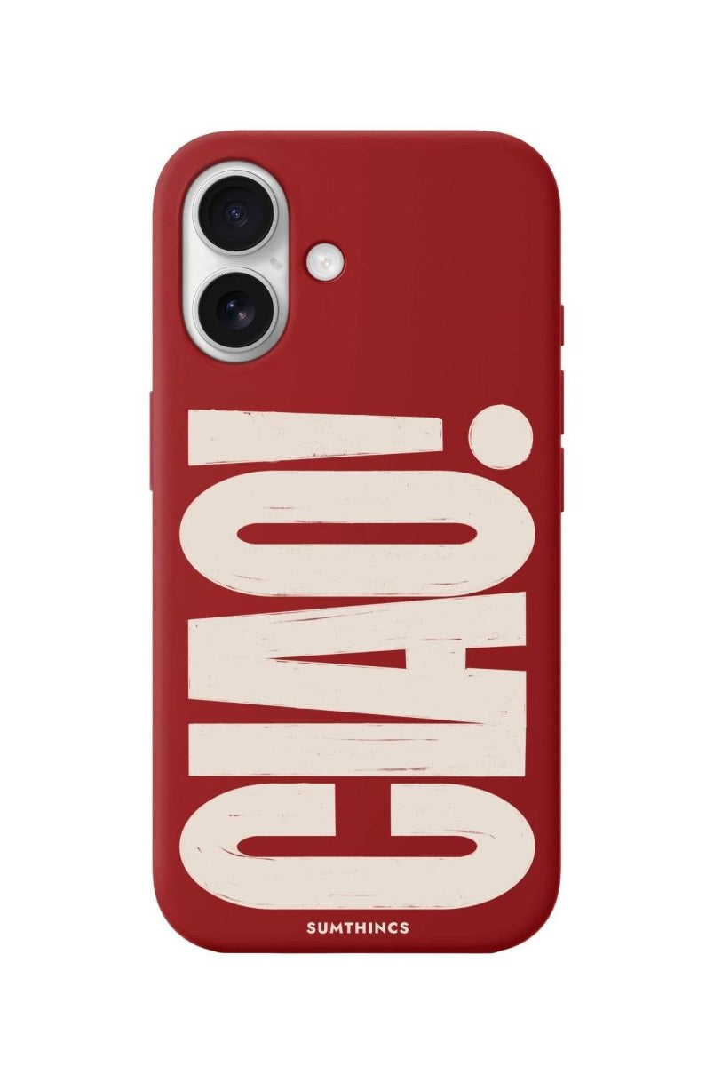 iPhone 16 CIAO! Premium Telefon Kılıfı Kırmızı - SUMTHINCS