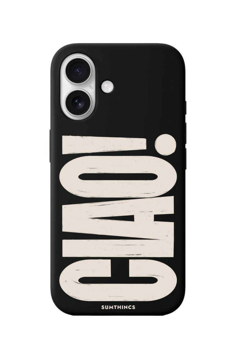 iPhone 16 CIAO! Premium Telefon Kılıfı Siyah - SUMTHINCS