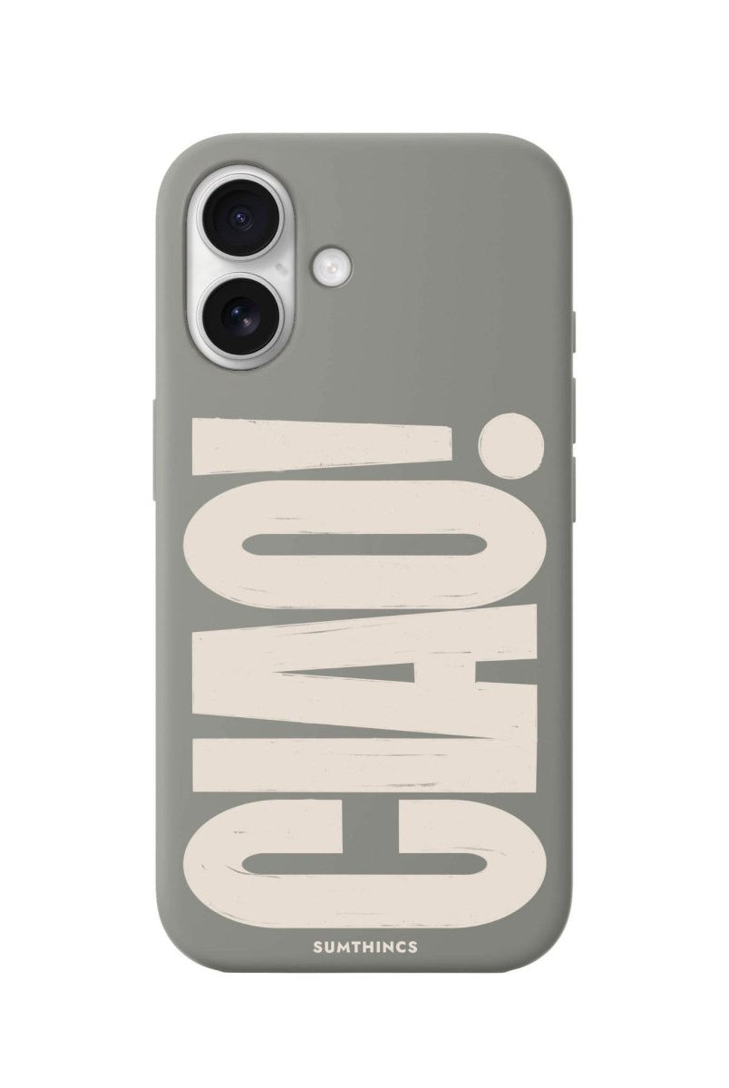 iPhone 16 CIAO! Premium Telefon Kılıfı Gri - SUMTHINCS