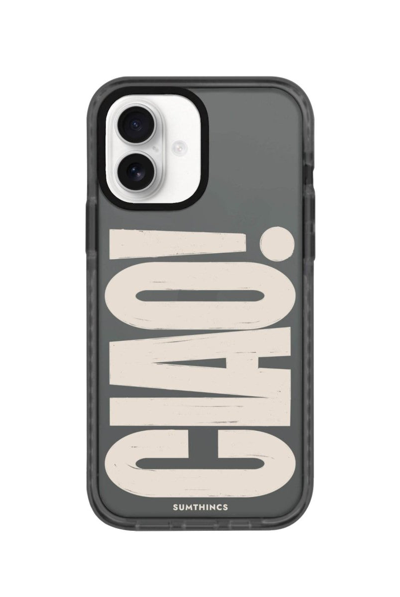 iPhone 16 CIAO! Procase Şeffaf Telefon Kılıfı Antrasit - SUMTHINCS
