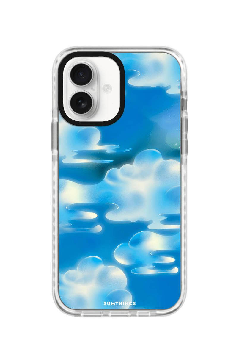 iPhone 16 Daydream Procase Şeffaf Telefon Kılıfı Beyaz Şeffaf - SUMTHINCS