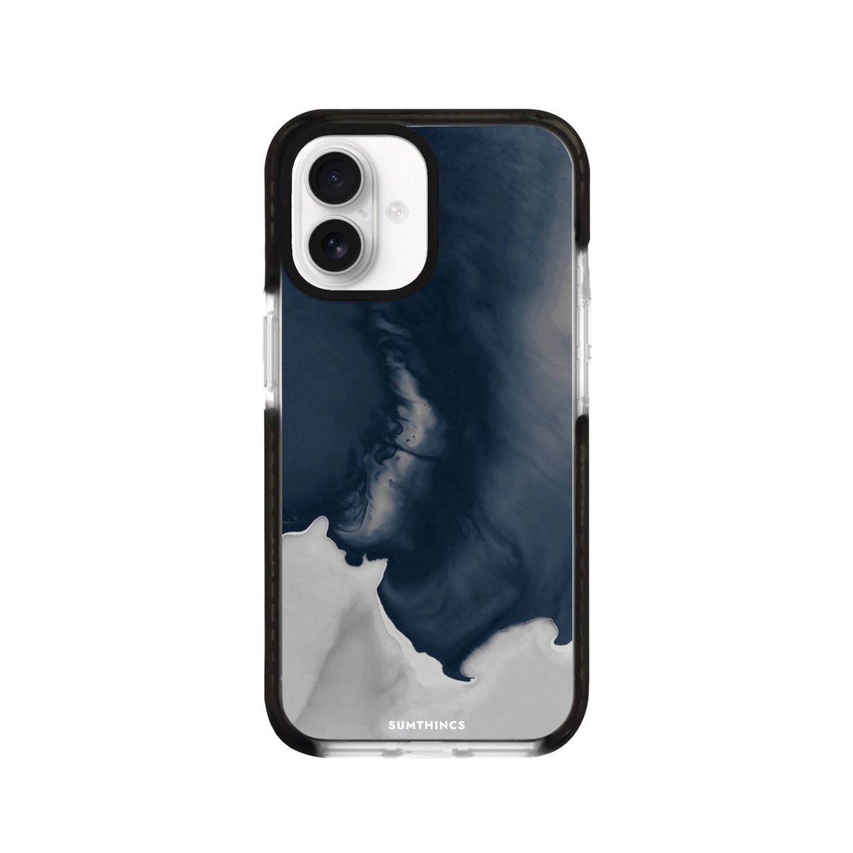 iPhone 16 Deep Procase Şeffaf Telefon Kılıfı Siyah Şeffaf - SUMTHINCS