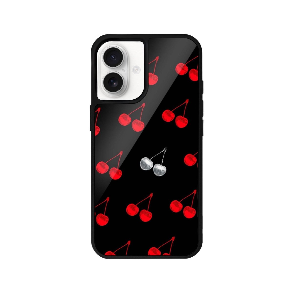iPhone 16 Disco Cherry Glossy Cam Telefon Kılıfı - SUMTHINCS