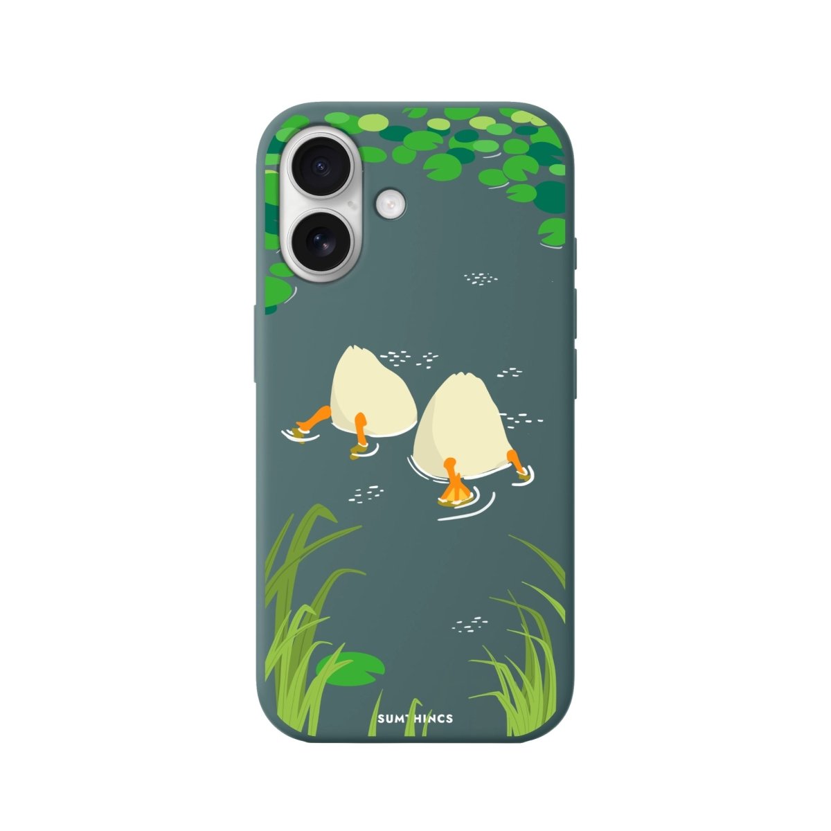 iPhone 16 Ducks Premium Telefon Kılıfı Kaktüs Yeşili - SUMTHINCS