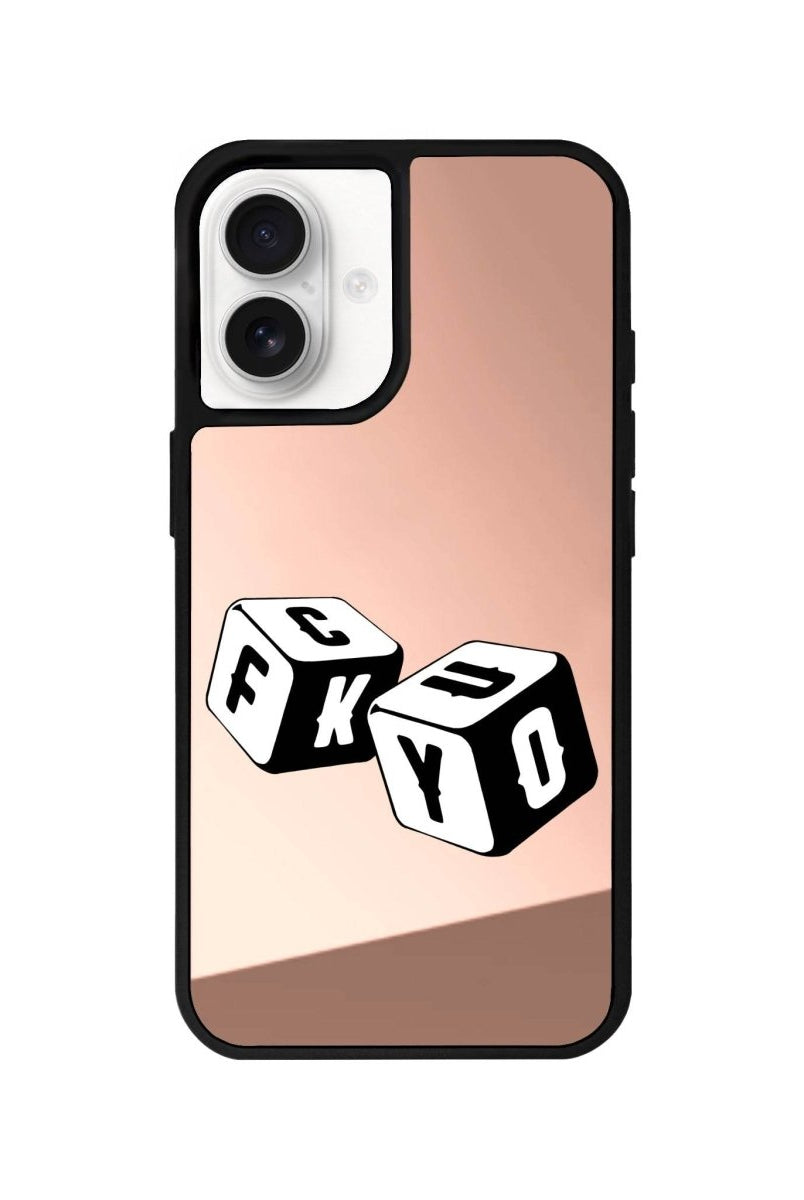 iPhone 16 Fck You Mirror Aynalı Telefon Kılıfı - SUMTHINCS