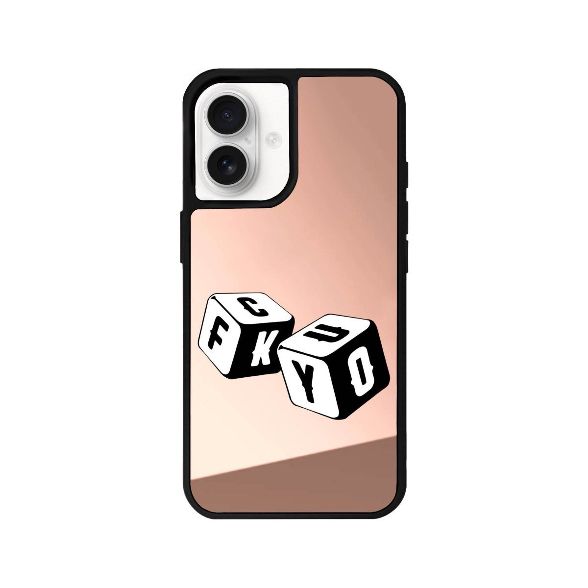 iPhone 16 Fck You Mirror Aynalı Telefon Kılıfı - SUMTHINCS