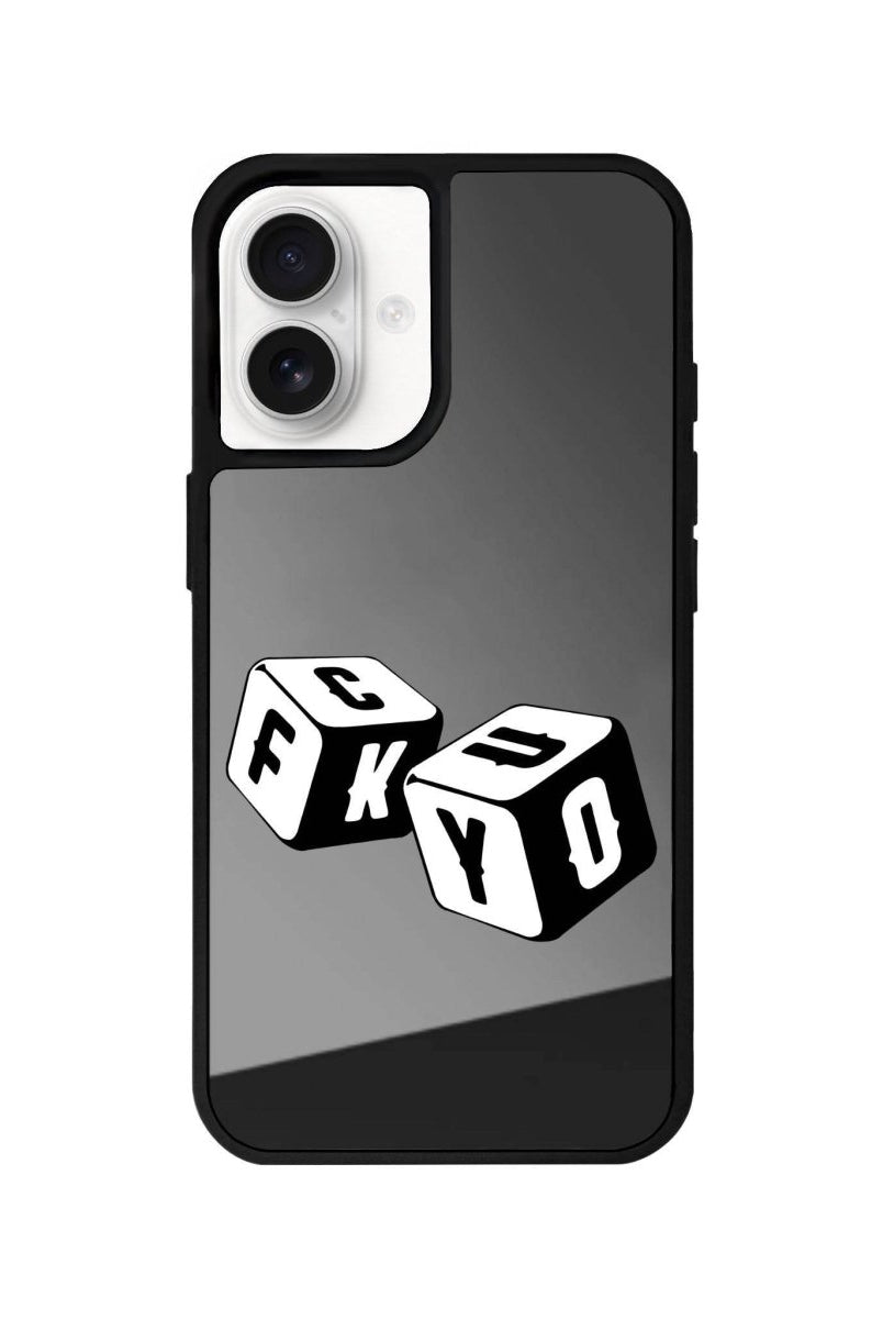 iPhone 16 Fck You Mirror Aynalı Telefon Kılıfı - SUMTHINCS
