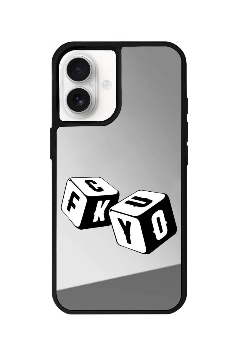 iPhone 16 Fck You Mirror Aynalı Telefon Kılıfı - SUMTHINCS