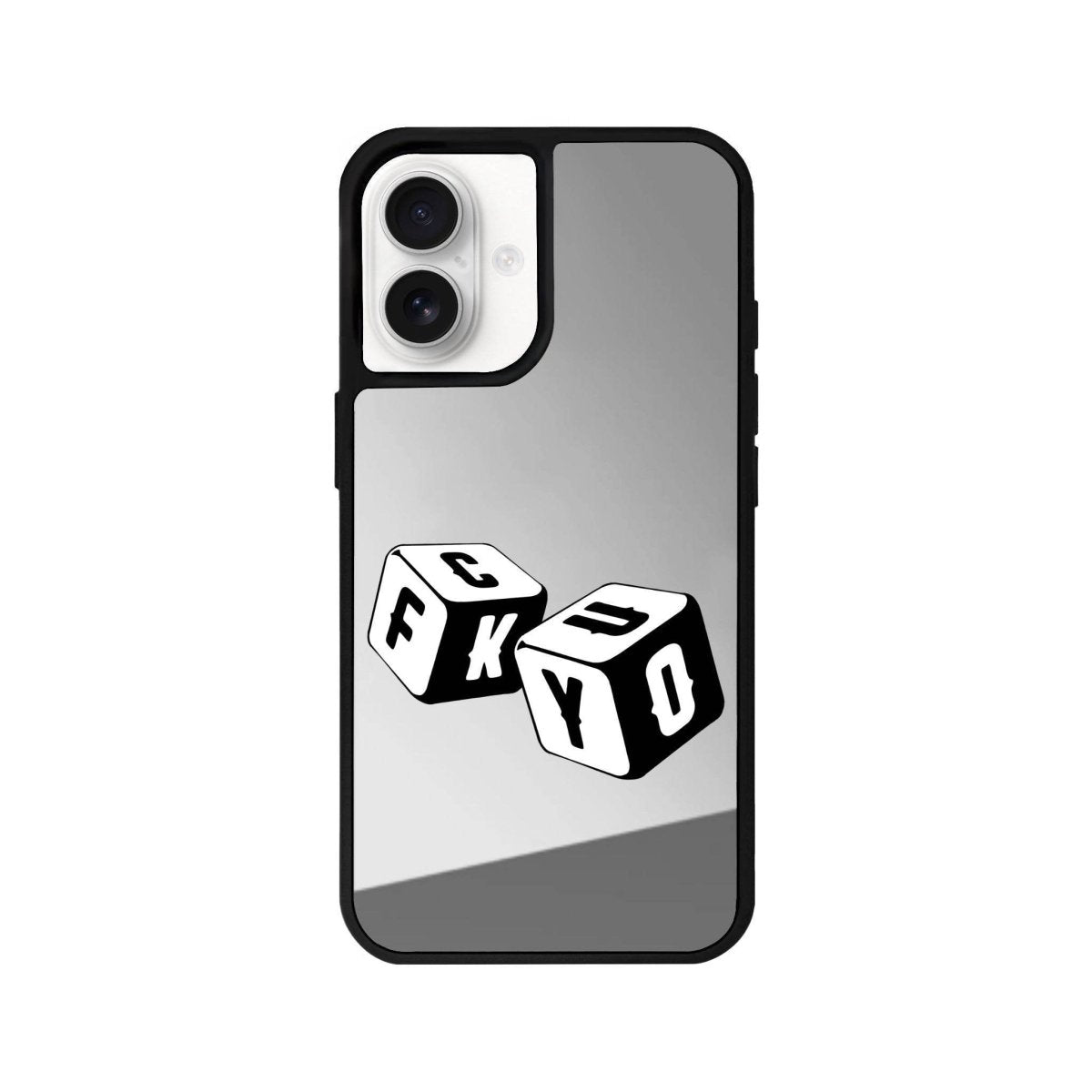 iPhone 16 Fck You Mirror Aynalı Telefon Kılıfı - SUMTHINCS