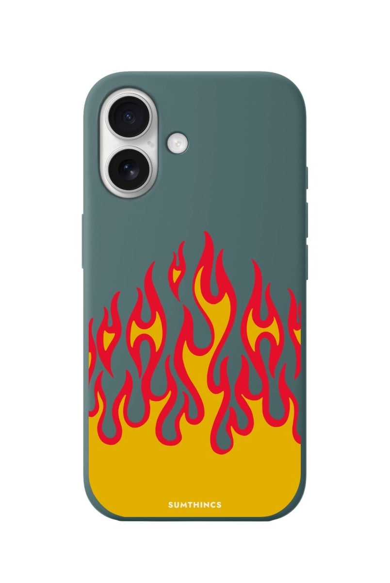 iPhone 16 Flamme Premium Telefon Kılıfı Kaktüs Yeşili - SUMTHINCS