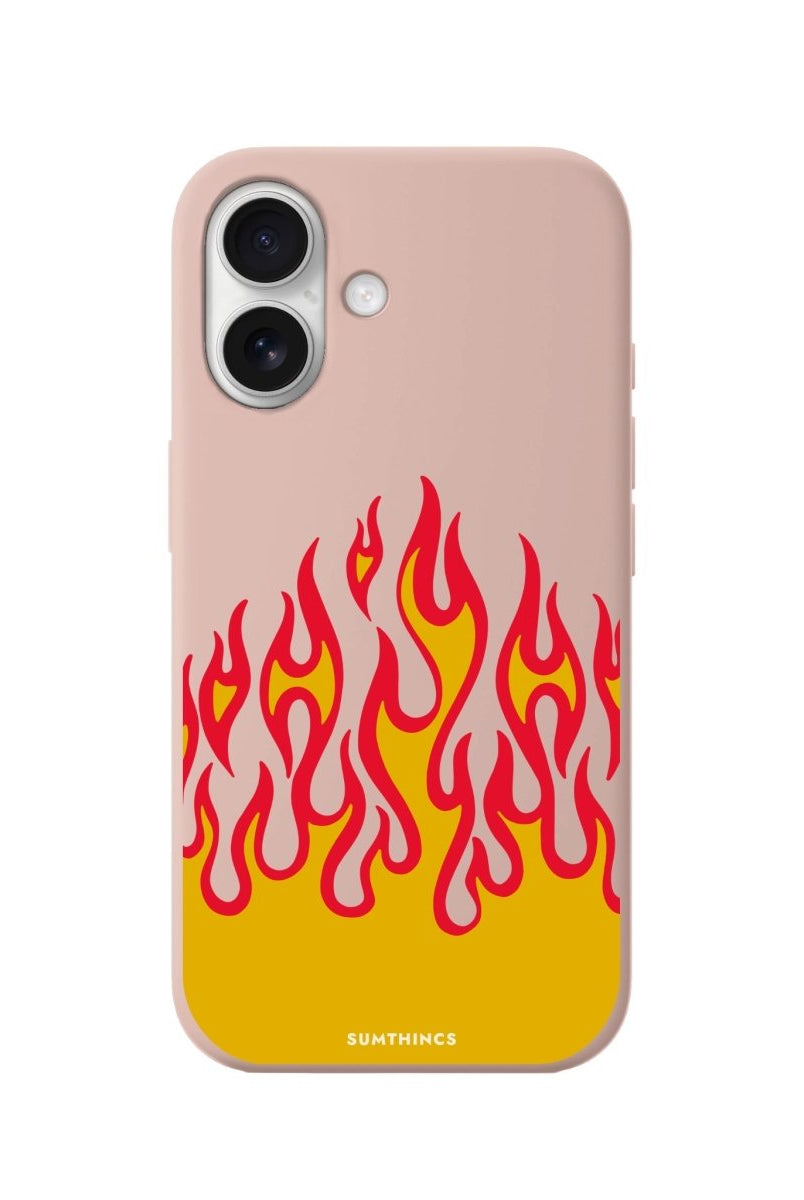 iPhone 16 Flamme Premium Telefon Kılıfı Bej - SUMTHINCS