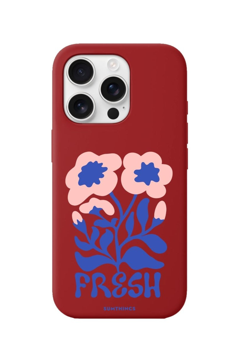 iPhone 16 Fresh Flowers Premium Telefon Kılıfı - SUMTHINCS