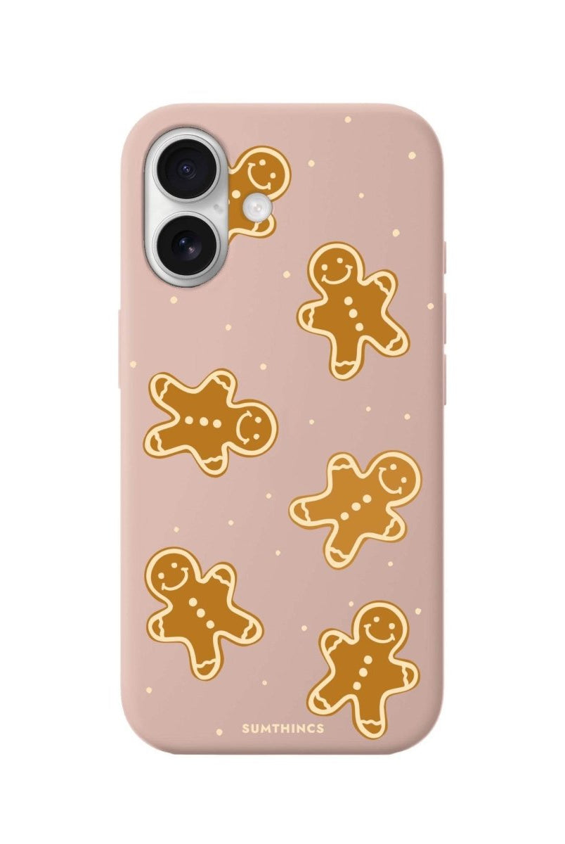 iPhone 16 Gingerbread Man Premium Telefon Kılıfı Bej - SUMTHINCS