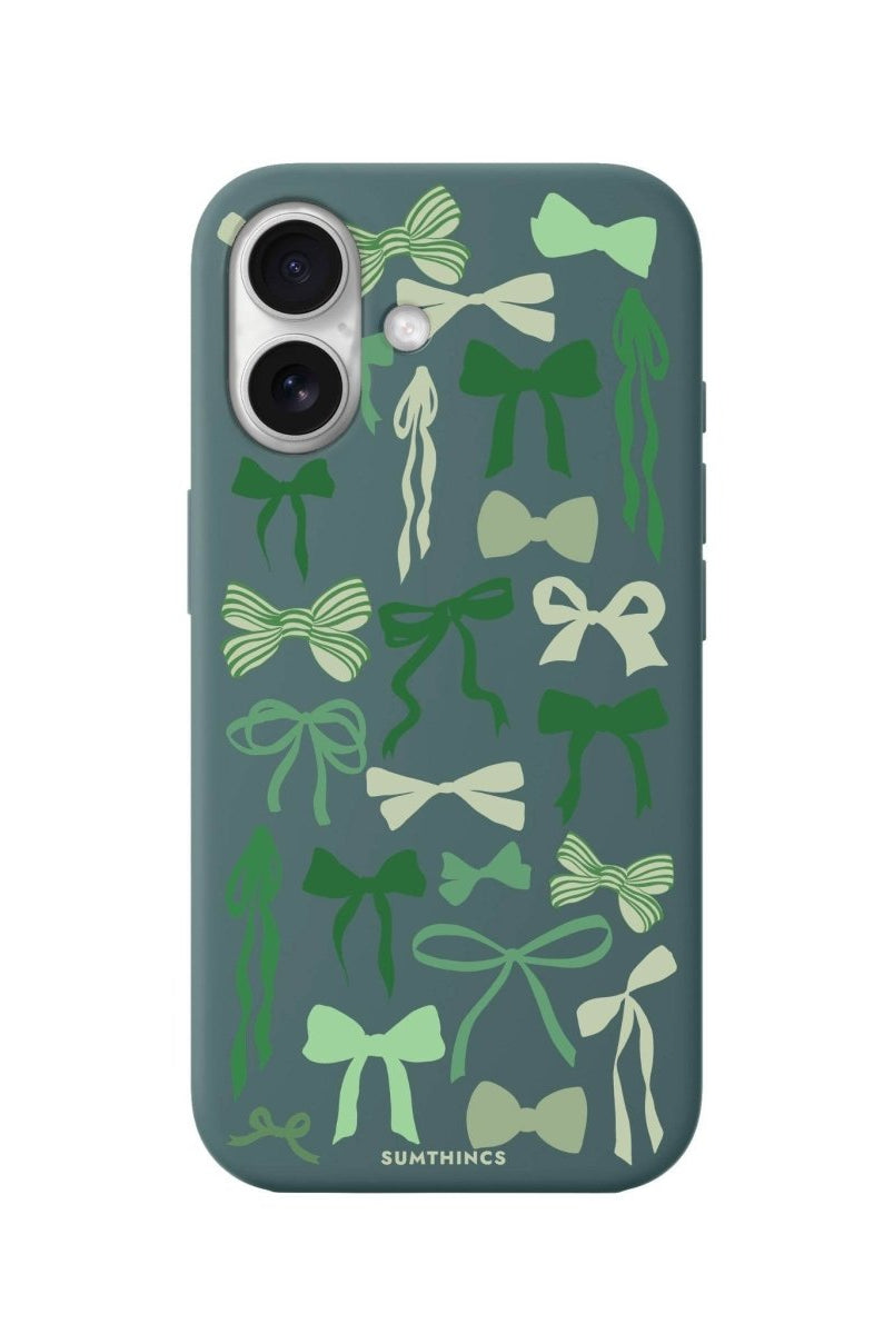 iPhone 16 Green Garland Premium Telefon Kılıfı Kaktüs Yeşili - SUMTHINCS