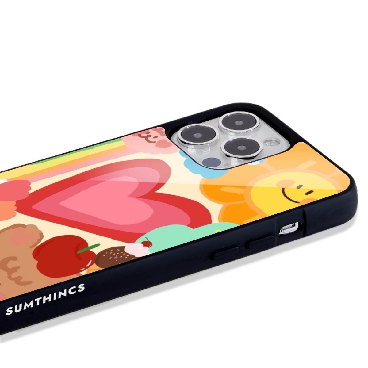 iPhone 16 Happy Day Glossy Cam Telefon Kılıfı - SUMTHINCS