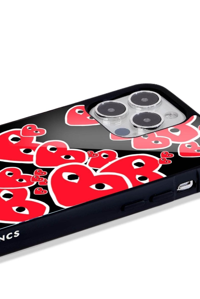iPhone 16 Hearts Glossy Cam Telefon Kılıfı - SUMTHINCS