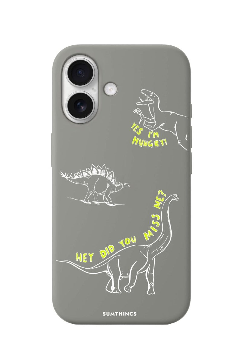 iPhone 16 Hey Did You Miss Me? Premium Telefon Kılıfı Gri - SUMTHINCS
