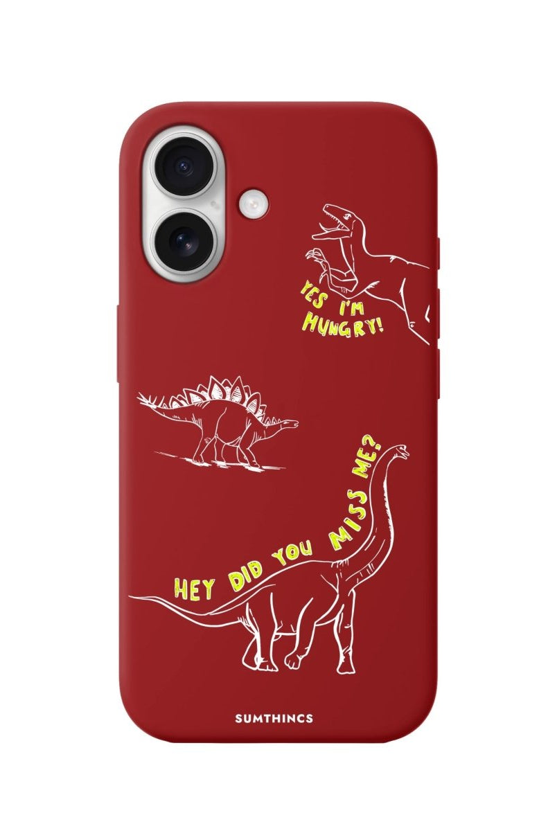 iPhone 16 Hey Did You Miss Me? Premium Telefon Kılıfı Kırmızı - SUMTHINCS