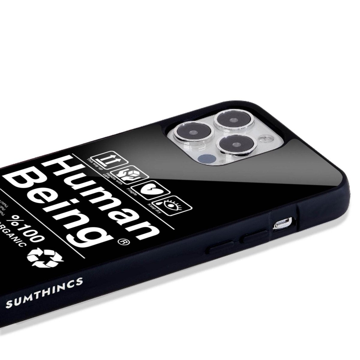 iPhone 16 Human Being Glossy Cam Telefon Kılıfı - SUMTHINCS