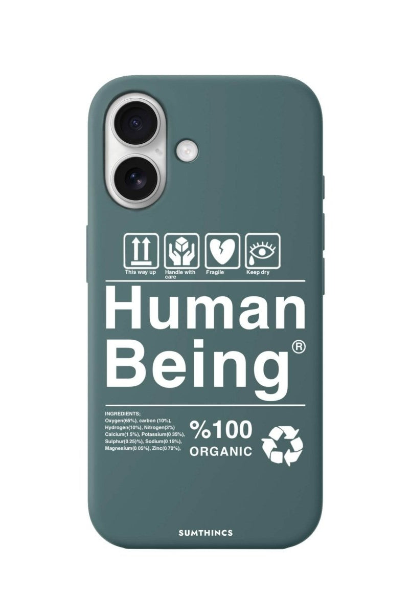 iPhone 16 Human Being Premium Telefon Kılıfı Kaktüs Yeşili - SUMTHINCS