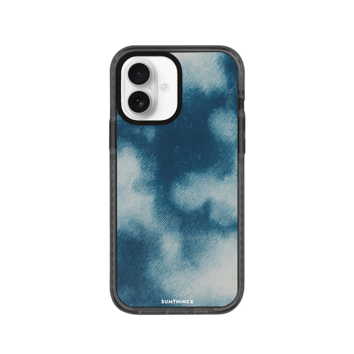 iPhone 16 Indigo Procase Şeffaf Telefon Kılıfı Antrasit - SUMTHINCS