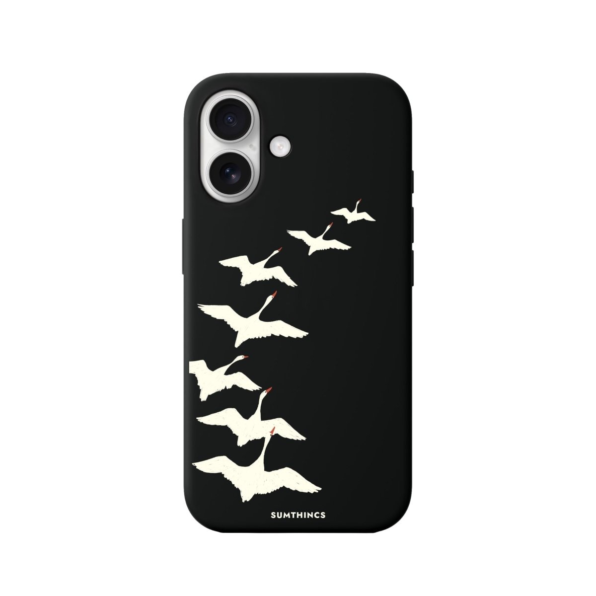 iPhone 16 Journey Premium Telefon Kılıfı Siyah - SUMTHINCS