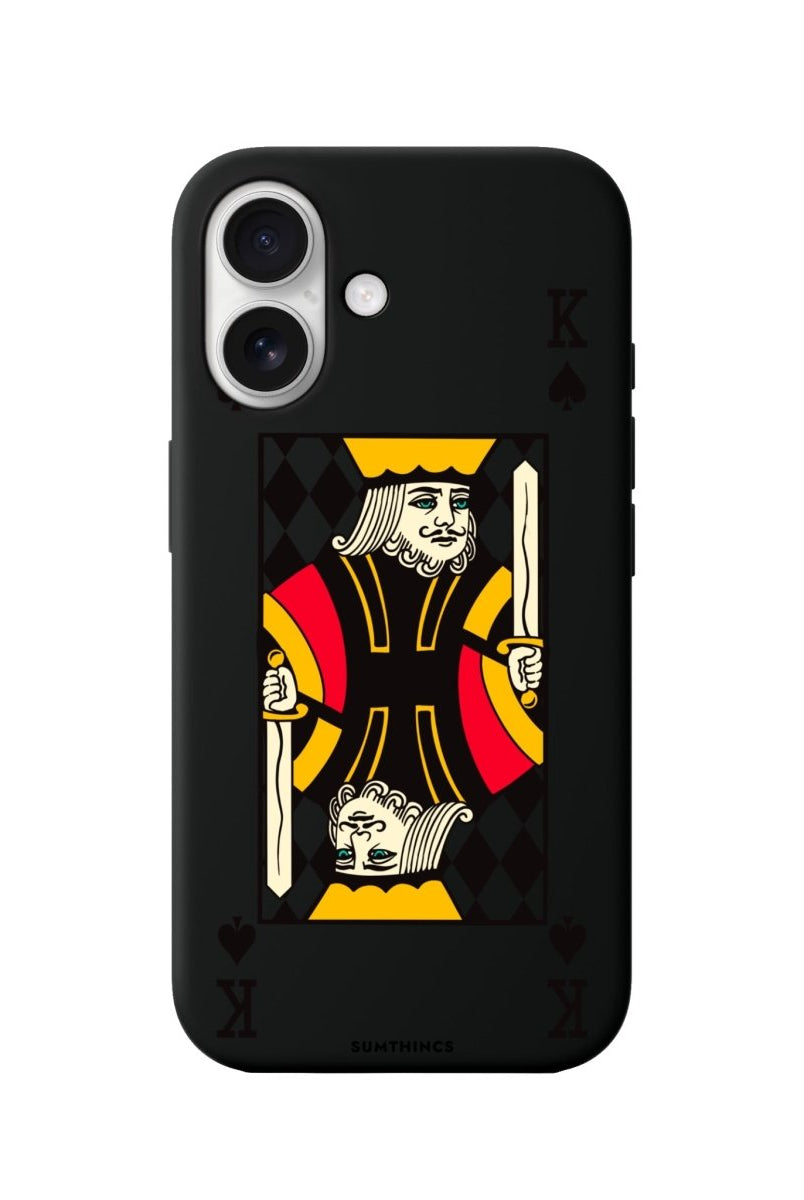 iPhone 16 King Premium Telefon Kılıfı Siyah - SUMTHINCS
