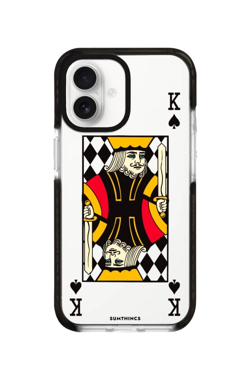 iPhone 16 King Procase Şeffaf Telefon Kılıfı Siyah Şeffaf - SUMTHINCS