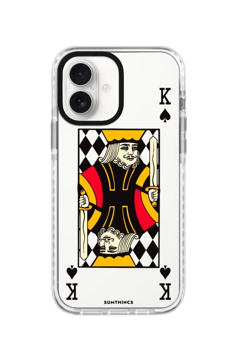 iPhone 16 King Procase Şeffaf Telefon Kılıfı Beyaz Şeffaf - SUMTHINCS